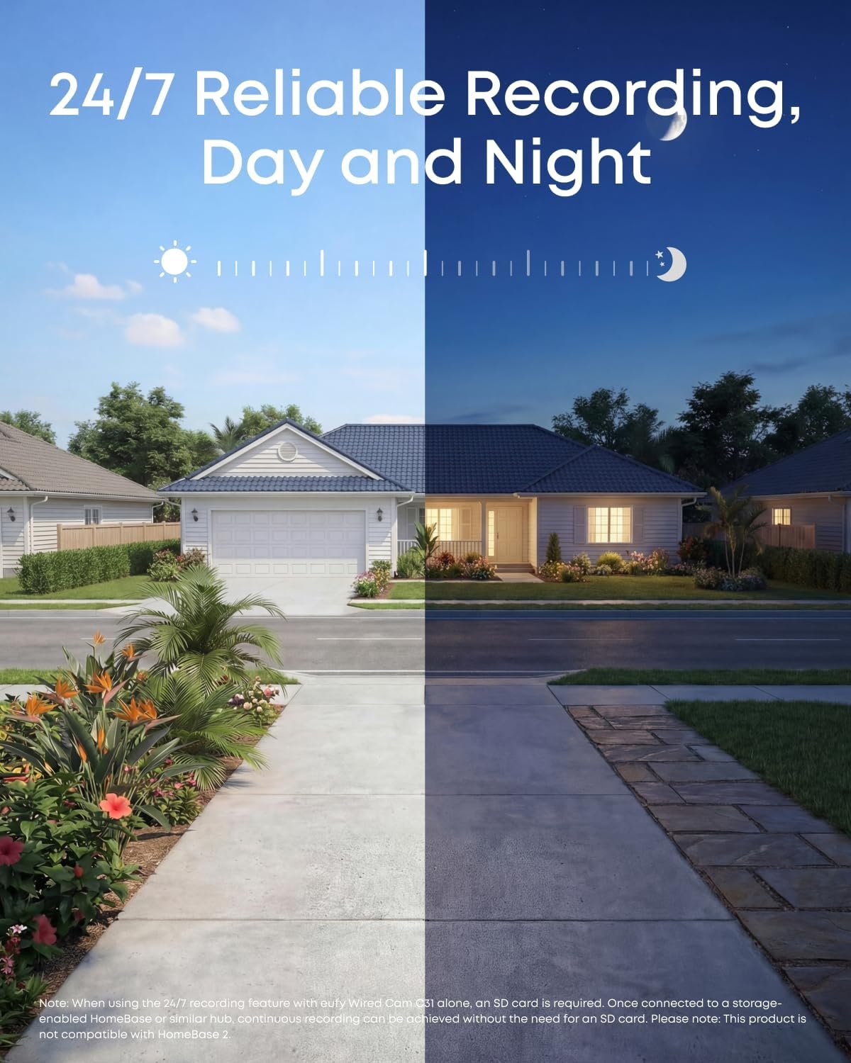 image:imageeufy Security IndoorOutdoor Camera C31 IP66 SpotlightFree Color Night Vision360 Pan ampTilt AutoTrackingAI HumanVehiclePetCry Detection 247 RecordingDual External AntennasNo SubscriptionGreen