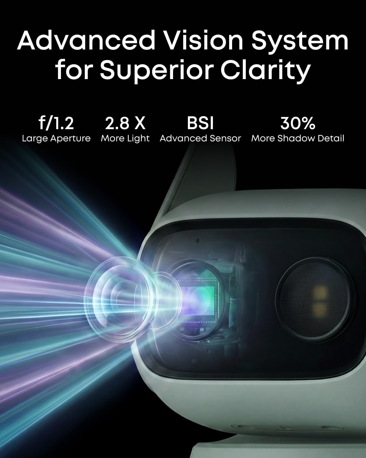 image:imageeufy Security IndoorOutdoor Camera C31 IP66 SpotlightFree Color Night Vision360 Pan ampTilt AutoTrackingAI HumanVehiclePetCry Detection 247 RecordingDual External AntennasNo SubscriptionGreen