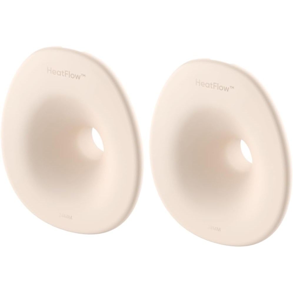 image:imageeufy Security Heated Wearable Breast Pump S1 HandsFree Breast Pump with IndustryLeading HeatFlow Tech AppControlled OptiRhythm 300 mmHg Strong Suction Leakproof Slim and 46 dB Quiet24mm FlangeS1 ProS1