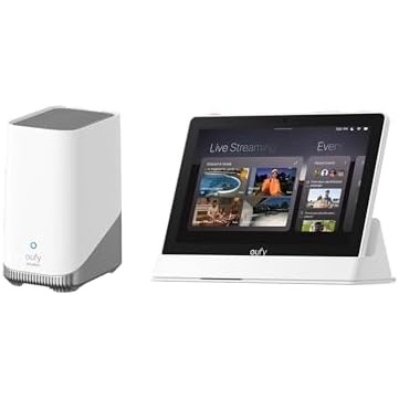 image:imageeufy Security HomeBase S380 HomeBase 3 with Smart Display E10 eufy Edge Security Center Local Expandable Storage up to 16TB eufy Security Product Compatibility 24 GHz WiFi No Monthly Fee