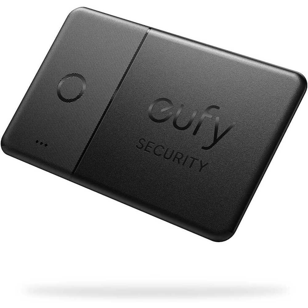 image:imageeufy Security SmartTrack Card E30 Black 1Pack Works with Apple Find My iOS Only Wallet Tracker Phone Finder Up to 3Year Battery LifeAndroid Not Supported Water Resistant