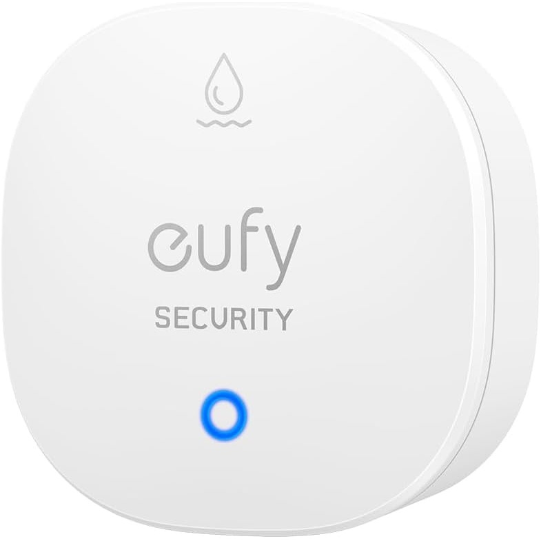 image:imageeufy Security Water and Freeze Sensor with Remote Alerts IP65 Waterproof 2Year Battery Life HomeBase Required Compatible with HomeBase 2 and 3 Optional 247 Protection Service App Control