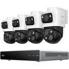 4 Bullet-PTZ Cams no HDD