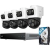 4 Bullet-PTZ Cams w/4TB