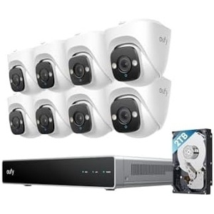 eufy PoE NVR Security System E41 8-Cam kit (Bundle)