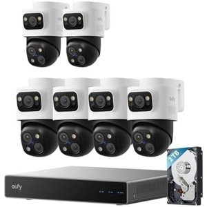 eufy PoE NVR Security System S4 Max + 2 PoE Cam S4 Add-Ons