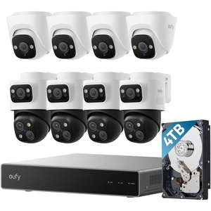 eufy PoE NVR Security System S4 Max + 4 PoE Cam E41 Add-Ons