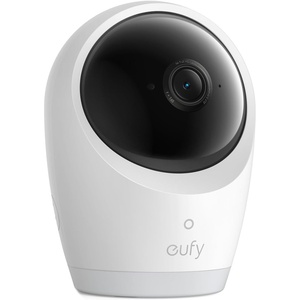 eufy Security Baby Monitor E21 Add-On Camera, 4K UHD, Pan-Tilt, 8× Zoom | 330° Pan and 60° Tilt, Night Vision, 5000mAh Built-in Battery, ANR