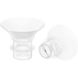 eufy Security Original 19mm Sizing Inserts (2-Pack) for Wearable Breast Pump S1/S1 Pro/E10/E20, Silicone Sizing Inserts, Easy to Install and Use, Comfortable and Precise Fit for Better Suction(15mm)