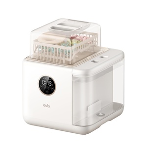 eufy Security S1 Baby Bottle Washer, Sterilizer and Dryer, Largest 10-Bottle Capacity, 3D HydroBlast Cleaning, 212°F Steam Sterilizer, Fast Drying, Smart App Control, Hands-Free | Baby Bottle Washer, Sterilizer and Dryer(S1 Standard)