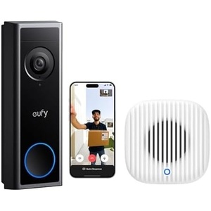 eufy Security Video Doorbell C31 & Video Doorbell Chime 2 (Bundle)