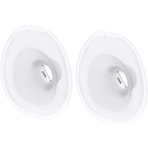 eufy Security Wearable Breast Pump E10, 27mm Flange (2-Pack) | Pump Replacement Parts: Food-Grade Soft Silicone, Durable, Comfortable, Ergonomic Fit