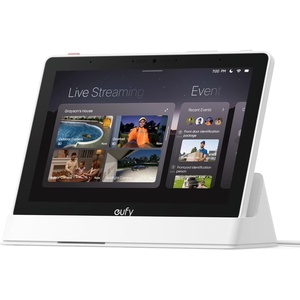eufy Security eufy Smart Display E10, Smart Home Hub, 8″ Control Panel | Compatible Devices, Four Views on One Screen, Instant Door Alerts, Daily Event Reports, One Tap Control, 64GB EMMC(64GB)