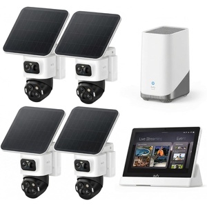 eufy Security eufyCam S4 4-Cam Kit & eufy Smart Display E10 (Bundle)