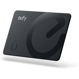 eufy SmartTrack Card E40, Works with iPhone iOS or Android, 1.7 mm Ultra-Thin, Wireless Charging, 80 dB Loud Alarm, Water-Resistant, Perfect for Wallets and Passports