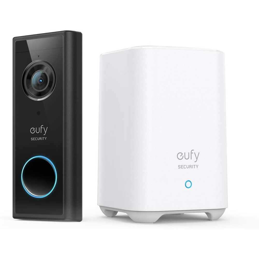 image:imageEufy Security Wireless Video Doorbell BatteryPowered with 2K HD No Monthly Fee OnDevice AI for Human Detection 2Way Audio Simple SelfInstallation Renewed