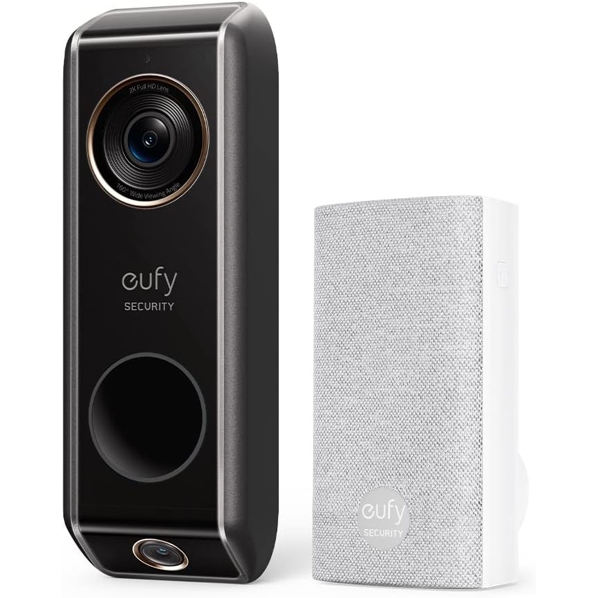 image:imageSecurity Video Doorbell Wired S330 with Chime Dual CamDelivery GuardSecurity Camera2K with HDR No Monthly Fee 1624V 30VA homebase NOT Supported Motion Only Alert Renewed
