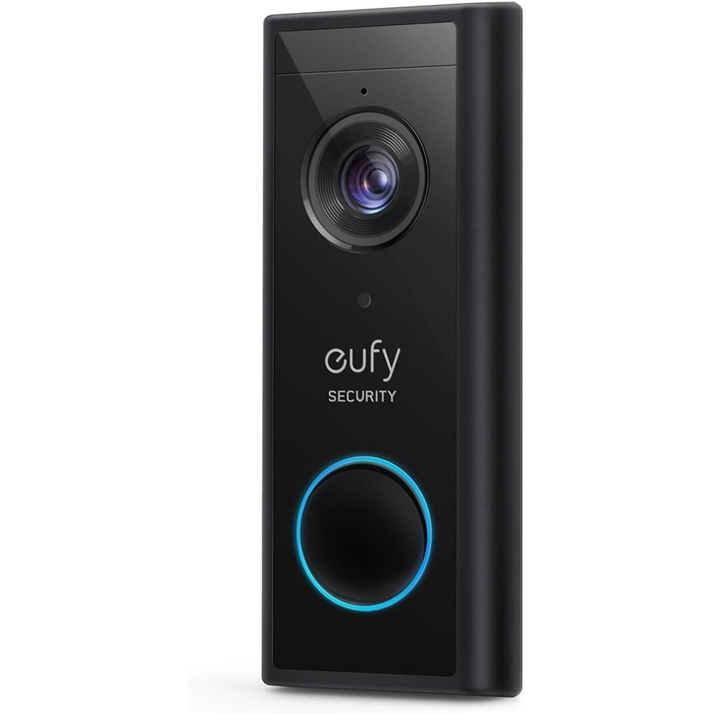 image:imageeufy  Security Smart WiFi Add On Video Doorbell 2K  Black Renewed