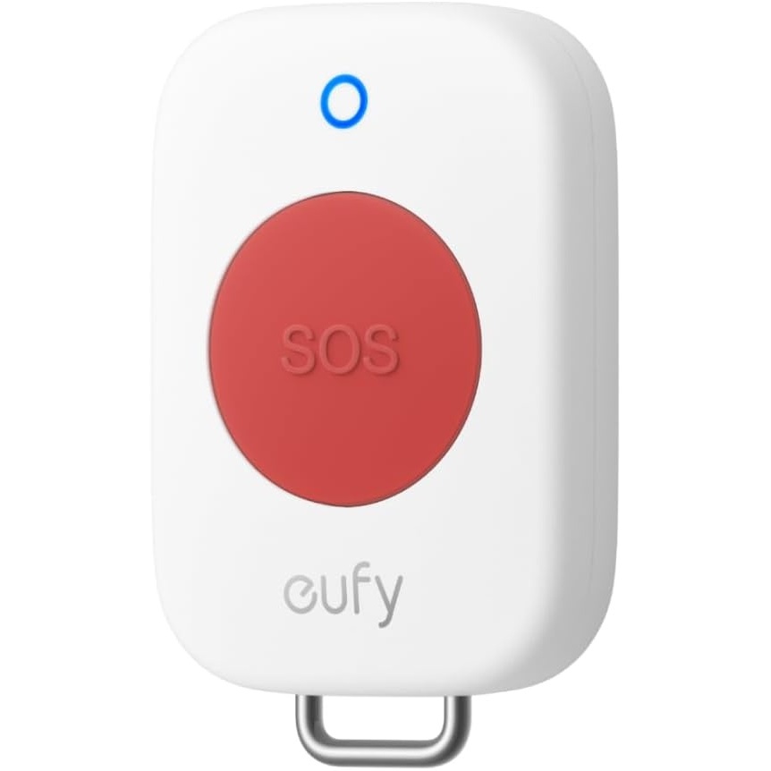 image:imageeufy Panic Button WeatherResistant for All Usage Scenarios Multiple Carrying and Mounting Options Requires HomeBase 2 3 Mini or Pro