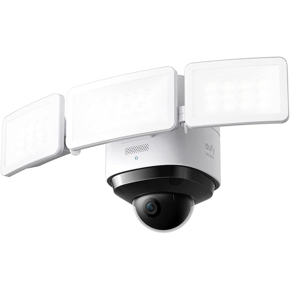 image:imageeufy Security S330 Floodlight Cam 2 Pro360Degree Pan amp Tilt Coverage2K Full HD3000 LumensSmart LightingWeatherproofOnDevice AI Subject Lock and TrackingNo Monthly FeeHardwiredRenewed