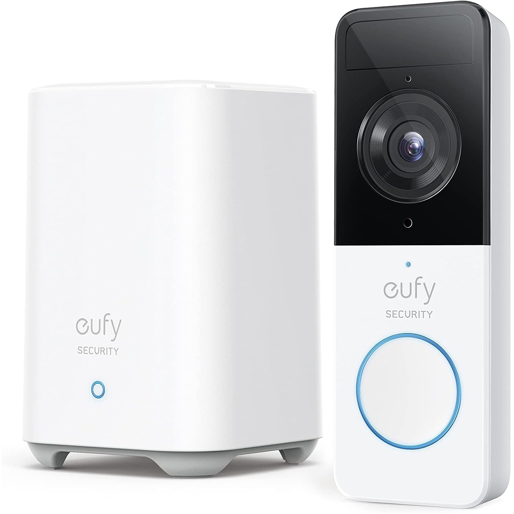 image:imageeufy Security Video Doorbell 2E Battery with 2K Resolution and 120Day Battery Hardwired Installation Not Supported Renewed