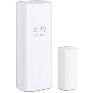 eufy Security Entry Sensor, Detects Opened and Closed Doors or Windows, Sends Alerts, Triggers Siren, 2-Year Battery Life, Indoor-use Only, Requires HomeBase, HomeBase E, or HomeBase 2 (Renewed)