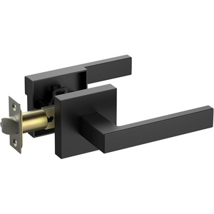eufy Security Square Door Handle – Easy Installation, Fits All – Matte Black