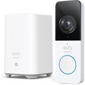eufy Security Video Doorbell 2E (Battery) with 2K Resolution and 120-Day Battery, Hardwired Installation Not Supported (Renewed)
